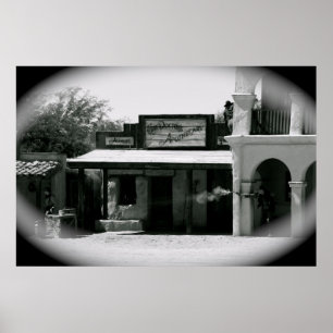 Cowboy Gungevecht Poster