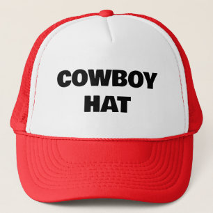 COWBOY HAT TRUCKER PET