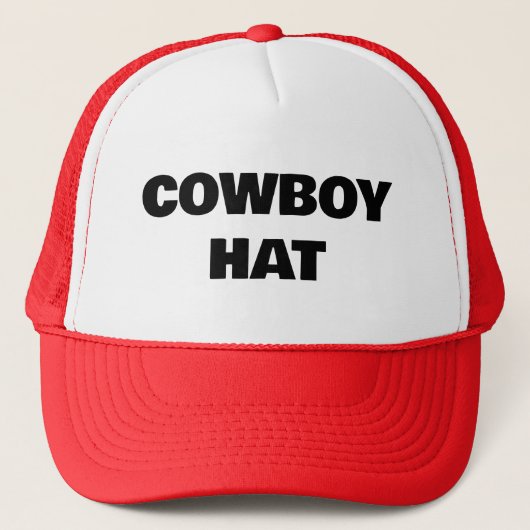 COWBOY HAT TRUCKER PET (Voorkant)