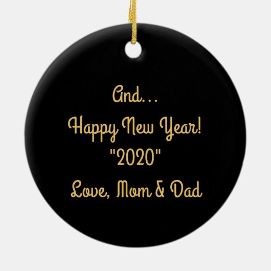 Cowboy Herding Longhorn Steer Keramisch Ornament (Achterkant)