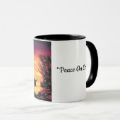 Cowboy Herding Longhorn Steer Mok (Voorkant rechts)