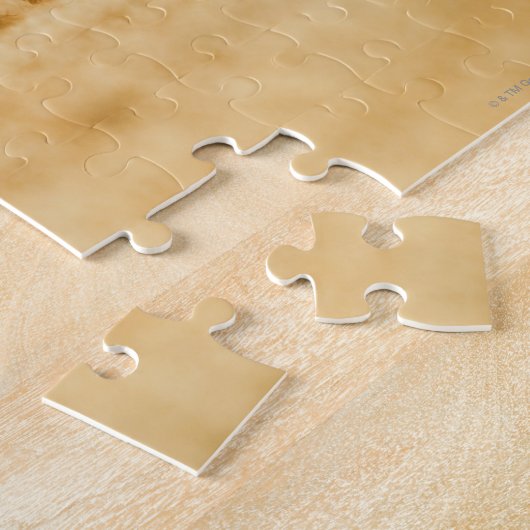 Cowboy herende paarden 2 legpuzzel (Zijkant)