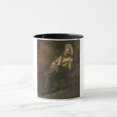 Cowboy Het spelen van de banjo en het zingen van c Mok (Midden)