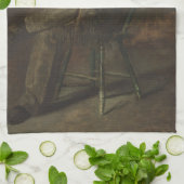 Cowboy Het spelen van de banjo en het zingen van c Theedoek (Gevouwen)