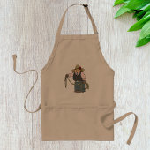 Cowboy Holding Lasso Apron Standaard Schort