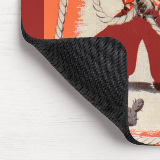 cowboy hond muismat (Hoek)