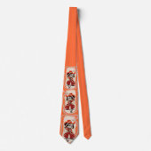 cowboy hond print  stropdas (Voorkant)