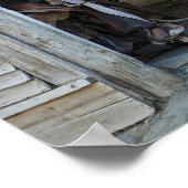 Cowboy Horse Barn Saddle Southwest Poster (Hoek)