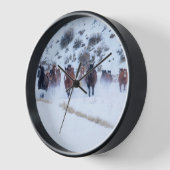 Cowboy Horse Drive | Hideout Ranch Shell, Wyoming (Hoek)