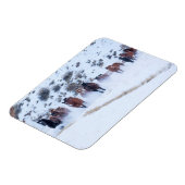 Cowboy Horse Drive | Hideout Ranch Shell, Wyoming Magneet (Linkerzijde)