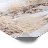 Cowboy Horse Drive op Hideout Ranch Poster (Hoek)