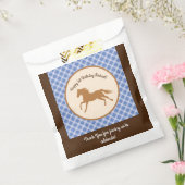 Cowboy Horse Pony Cute 1st Birthday Party Thema Bedankzakje (Gezegeld)