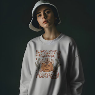 Cowboy "Howdy Pumpkin" Schattige Halloween Western T-shirt