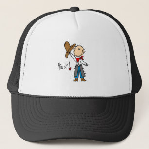 Cowboy Howdy T-shirts en cadeaus Trucker Pet