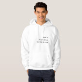 Cowboy Humor Sweatshirt – Rodeo Leven Quote (Voorkant volledig)