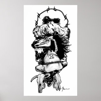 Cowboy Hunter Poster