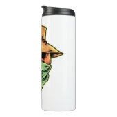 Cowboy in Halloween Thermosbeker (Geroteerd rechts)