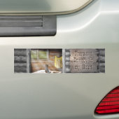 Cowboy in mijn hart bumpersticker (Op auto)