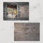 Cowboy in mijn hart visitekaartje (Voorkant / Achterkant)