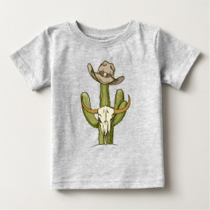 Cowboy In Westen Cactus Yeehaw Cadeau-ideeën T-Shi