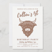 Cowboy Invitation | Uitnodiging Koe | WESTERN (Voorkant)