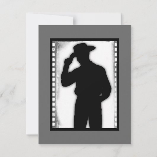 Cowboy Invite Kaart (Voorkant)