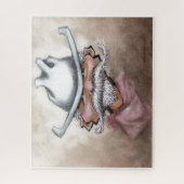 Cowboy Jigzaag Puzzle Legpuzzel (Verticaal)