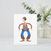Cowboy Joe Briefkaart (Staand voorkant)