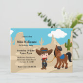 Cowboy Kaart (Staand voorkant)