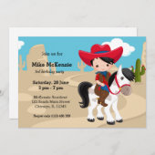 Cowboy Kaart (Voorkant / Achterkant)