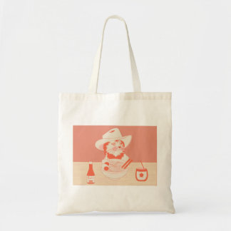 Cowboy Kat eet Ramen Tote Bag