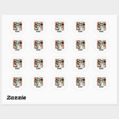 Cowboy Kat Ronde Sticker (Vel)