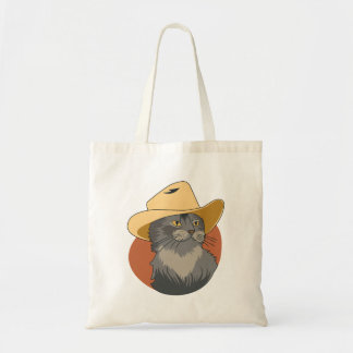 Cowboy Kat Tote Bag