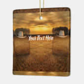 Cowboy Keramisch Ornament (Links)