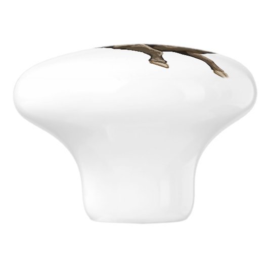 Cowboy Keramische Knop (Zijkant)