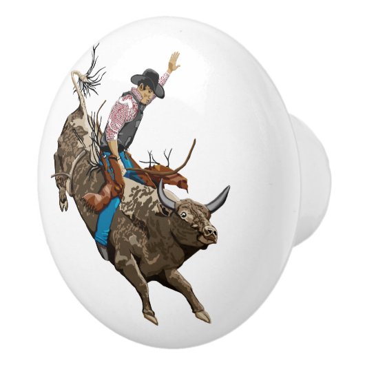 Cowboy Keramische Knop (Rechts)