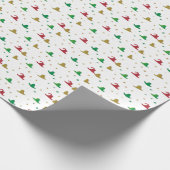 Cowboy Kerst pet Cadeaupapier (Hoek)