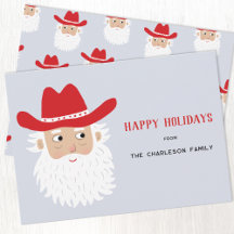 Cowboy Kerstman Kerstmis