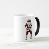 Cowboy Kerstman Magische Mok (Voorkant rechts)