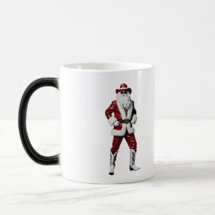 Cowboy Kerstman Magische Mok