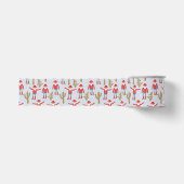 Cowboy Kerstman Western Kerstmis Grosgrain Lint (Voorkant)