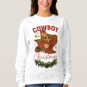 Cowboy Kerstmis Trui