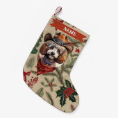 Cowboy Kerstsok Kleine Kerstsok (Voorkant (Hangend))