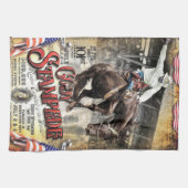 Cowboy Keukenhanddoek (Horizontaal)
