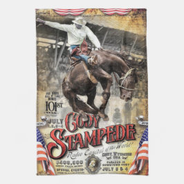 Cowboy Keukenhanddoek