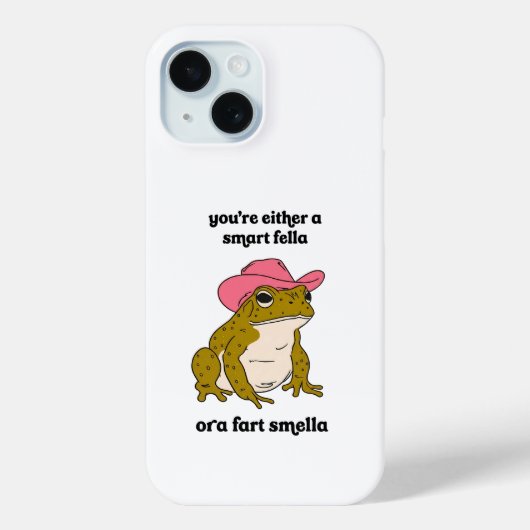 Cowboy Kikker Meme Slimmerik of Scheet Stinker  Case-Mate iPhone Case (Achterkant)