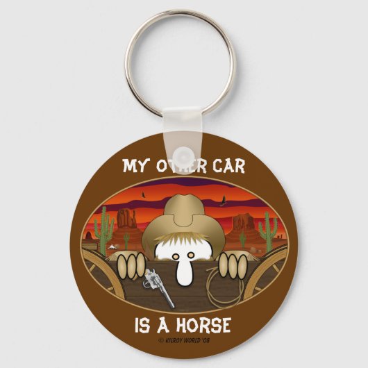 Cowboy Kilroy Sleutelhanger (Voorkant)