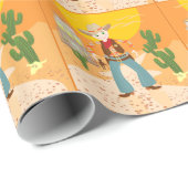 Cowboy kind cadeaupapier (Rol Hoek)