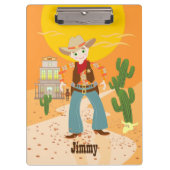 Cowboy kind klembord (Voorkant)