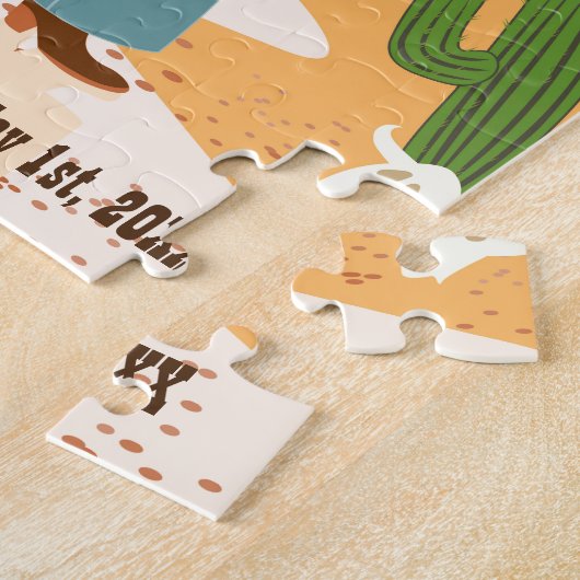 Cowboy kind legpuzzel (Zijkant)